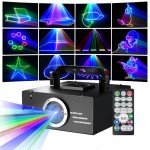 Professional Sound-Activated DJ Laser Lights Show