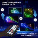 Professional Sound-Activated DJ Laser Lights Show