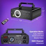 Professional RGB Laser Lights for DJ Parties