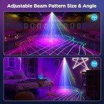 4-in-1 DJ Laser Lights with Remote Control