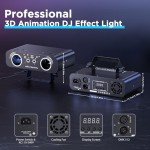 4-in-1 DJ Laser Lights with Remote Control