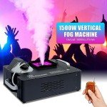 1500W DMX RGB Fog Machine with Remote Control