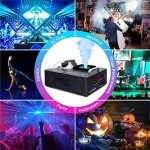 1500W DMX RGB Fog Machine with Remote Control