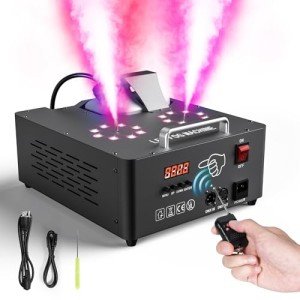 HOLDLAMP 2000W Fog Machine with LED Lights