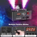 HOLDLAMP 2000W Fog Machine with LED Lights