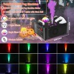 Valava 1000W DJ Fog Machine with RGB Lights