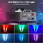 HOLDLAMP 2000W Fog Machine with LED Lights
