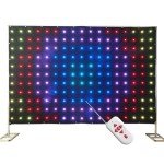 LED Pixel Light Curtain P18 2x3M for DJs