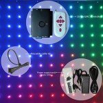 LED Pixel Light Curtain P18 2x3M for DJs