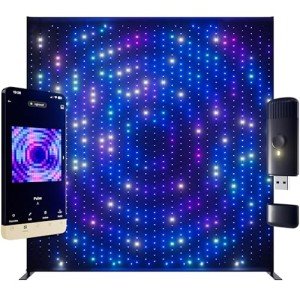 App-Controlled Twinkly Lightwall 1120 RGB LEDs