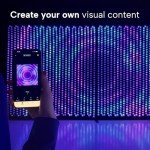 App-Controlled Twinkly Lightwall 1120 RGB LEDs