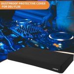 ITHWIU Mixer Protective Cover for DDJ FLX6 Dustproof & Waterproof Cover 26.6" L X 13.5" W X 2.7" H, Black