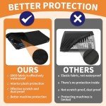 ITHWIU Mixer Protective Cover for DDJ FLX6 Dustproof & Waterproof Cover 26.6" L X 13.5" W X 2.7" H, Black
