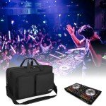 AKOZLIN Multi-layer Controller Gig Bag Padded Mixer Carry Case Fit For Pioneer DDJ FLX4 DJ Lite SB 2 3 SB2 SB3 DJ 400 DJ RB Controller Travel Bag
