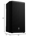Electro-Voice ZLX-15P-G2 15"" 2-Way 1000W Bluetooth-Enabled Powered Loudspeaker (Black) Bundle with Auray SS-4420 Steel Speaker Stand, Auray Speaker Stand Bag 51"" and XLR Cable, 12-Inch, 15-Inches