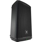 JBL Professional EON712 Powered Bluetooth PA Loudspeaker, 12-Inch (Pair) Bundle with Deluxe Steel Speaker Stand with Tripod Base and Case, and 2X XLR-XLR Cable