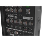 JBL Professional EON208P Portable All-in-One 2-Way PA System (8-Channel Mixer and Bluetooth) Bundle with Auray SS-47S-PB Speaker Stand with Carrying Case, Vocal Microphone, and 2X XLR Cables