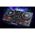 Numark Party Mix II - DJ Controller with Party Lights, DJ Set with 2 Decks, DJ Mixer, Audio Interface and USB Connectivity + Serato DJ Lite