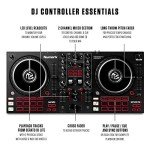 Numark Mixtrack Pro FX + HF125 – 2 Deck DJ Controller For Serato DJ with DJ Mixer, Built-in Audio Interface, and Professional DJ Headphones