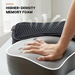 Adjustable Ergonomic Foot Rest with Washable Cover