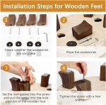 Turtle Design PU Leather Foot Rest Ottoman