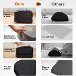 Adjustable Ergonomic Foot Rest with Washable Cover