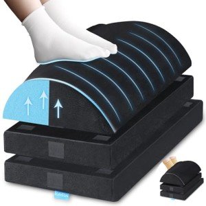 Ergonomic Adjustable Foot Rest for Office Comfort