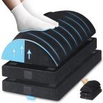 KAYFIA Adjustable Gel Foam Foot Rest for Desk