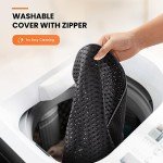 Adjustable Ergonomic Foot Rest with Washable Cover