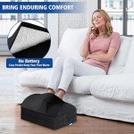 KAYFIA Adjustable Gel Foam Foot Rest for Desk