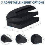 KAYFIA Adjustable Gel Foam Foot Rest for Desk