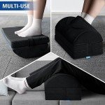 KAYFIA Adjustable Gel Foam Foot Rest for Desk