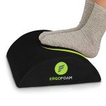 Premium Velvet Ergonomic Under-Desk Foot Rest