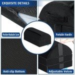 KAYFIA Adjustable Gel Foam Foot Rest for Desk