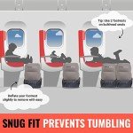 Inflatable Travel Foot Rest Pillow for Comfort