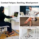 StrongTek Adjustable Ergonomic Foot Rest for Comfort