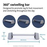 Kensington Adjustable Rocking Foot Rest for Desk