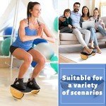 Larger Wooden Rocking Footrest for Home Office