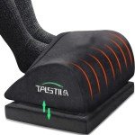 Ergonomic Adjustable Under Desk Foot Rest with Heater