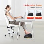 Heated Adjustable Ergonomic Foot Rest for Desk