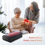 Heated Adjustable Ergonomic Foot Rest for Desk