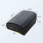 Heated Adjustable Ergonomic Foot Rest for Desk