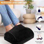 HAMOPY Heated Under-Desk Foot Rest with Pocket