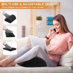 HAMOPY Heated Under-Desk Foot Rest with Pocket