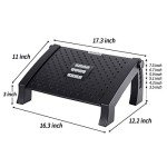 MyPlace Adjustable Heated Foot Rest for Comfort
