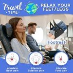 2-Pack Travel Foot Hammock for Ultimate Comfort