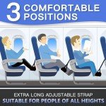 2-Pack Travel Foot Hammock for Ultimate Comfort