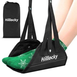 Travel Foot Hammock for Comfort on Airplanes