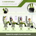 Adjustable Airplane Foot Hammock & Desk Footrest