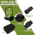 Adjustable Airplane Foot Hammock & Desk Footrest